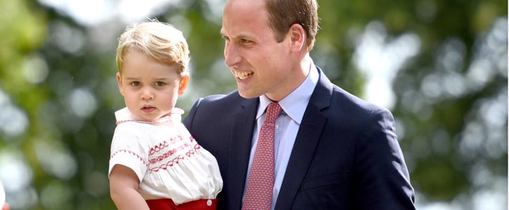Prince George's Outfit at Princess Charlotte's Christening