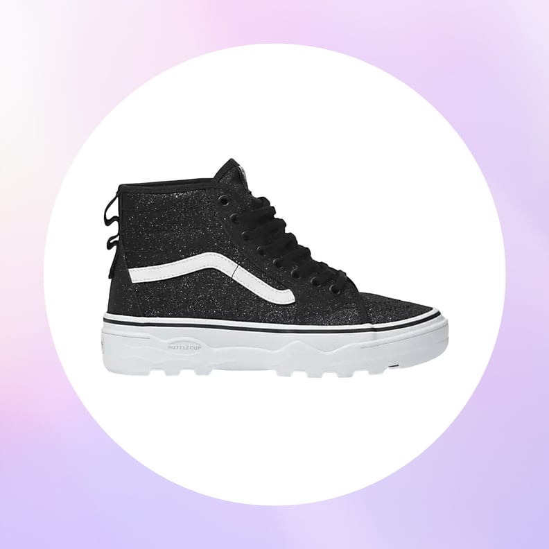 Cleo Wade's Sneaker Must Have: Vans Glitter High Tops SK-8 Shoe