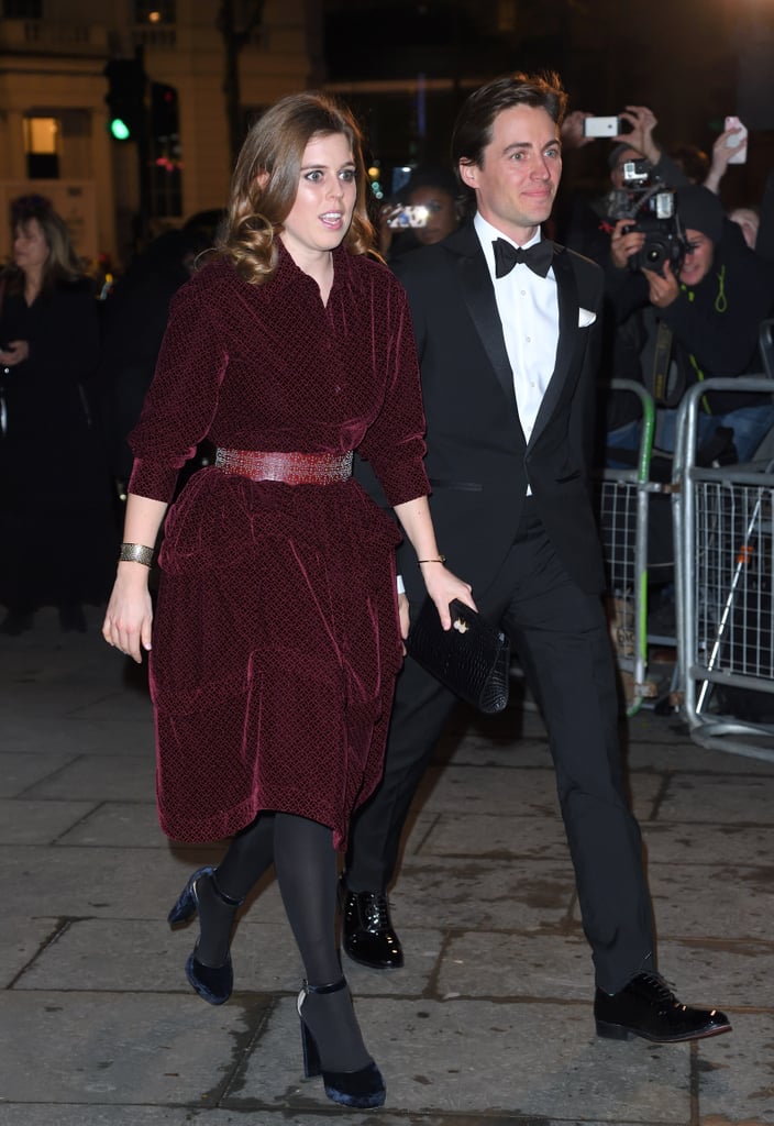 Princess Beatrice Red Alaia Dress March 2019