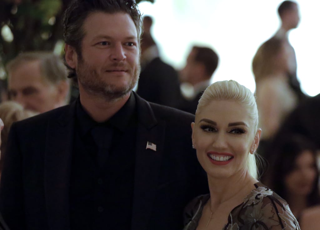Gwen Stefani and Blake Shelton at White House State Dinner