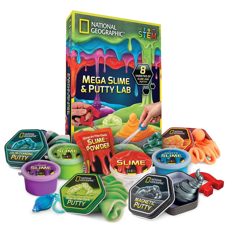 For the Slime Lover: National Geographic Mega Slime Kit & Putty Lab