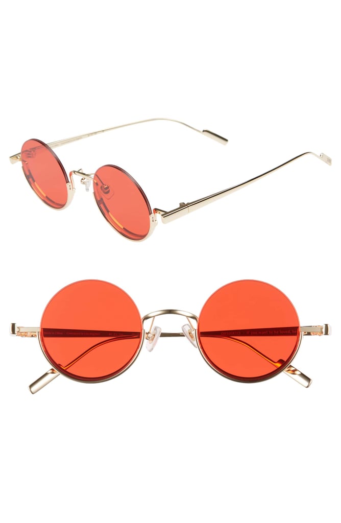Bonnie Clyde Desierto 42mm Round Sunglasses