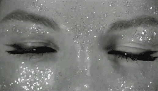 You will put glitter on your face for any occasion.