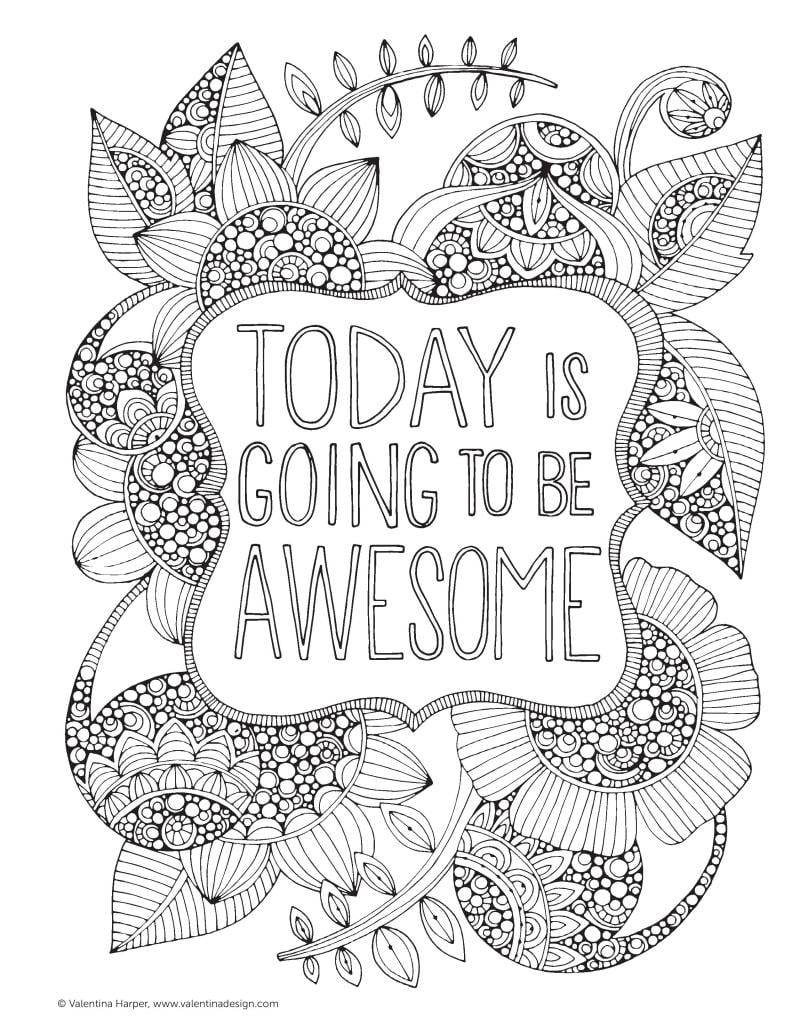 Free Coloring Book Printables Popsugar Smart Living