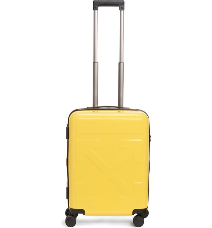Off-White Arrow Hard Side Trolley Wheeled Suitcase | Gen Z Yellow ...