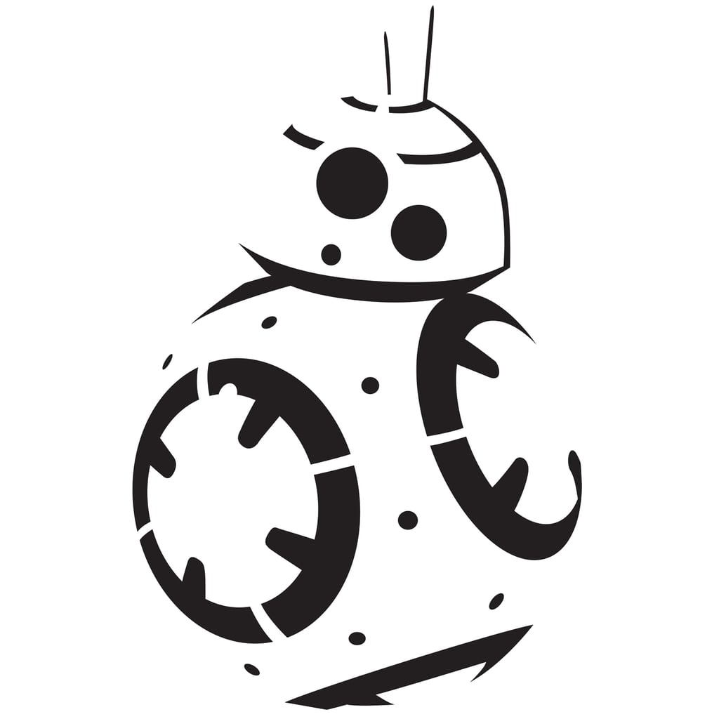 Star Wars Pumpkin Stencils: BB-8