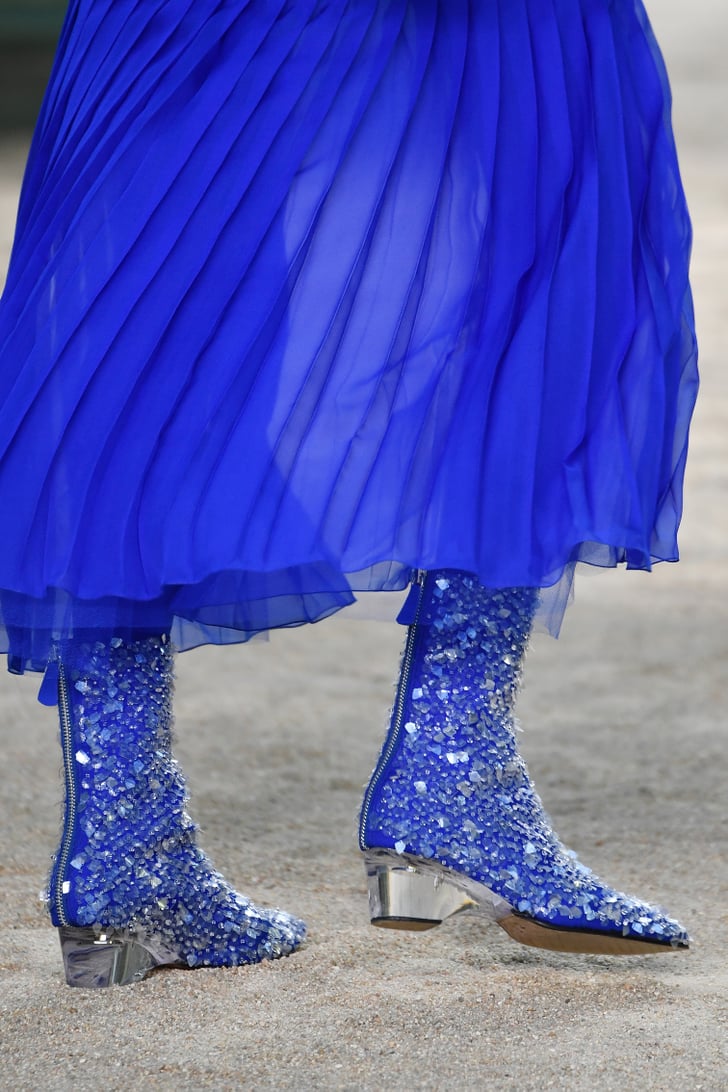 They've Got a Sculptural Lucite Heel | Chanel Couture Show Spring 2018 ...