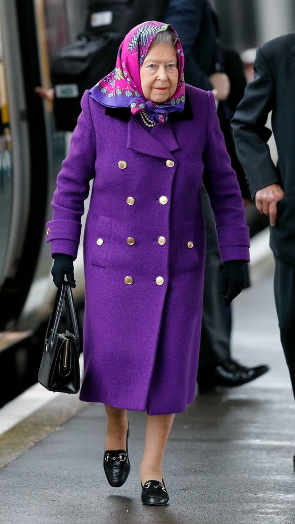 Queen Elizabeth and Prince Philip Christmas Train Ride 2017