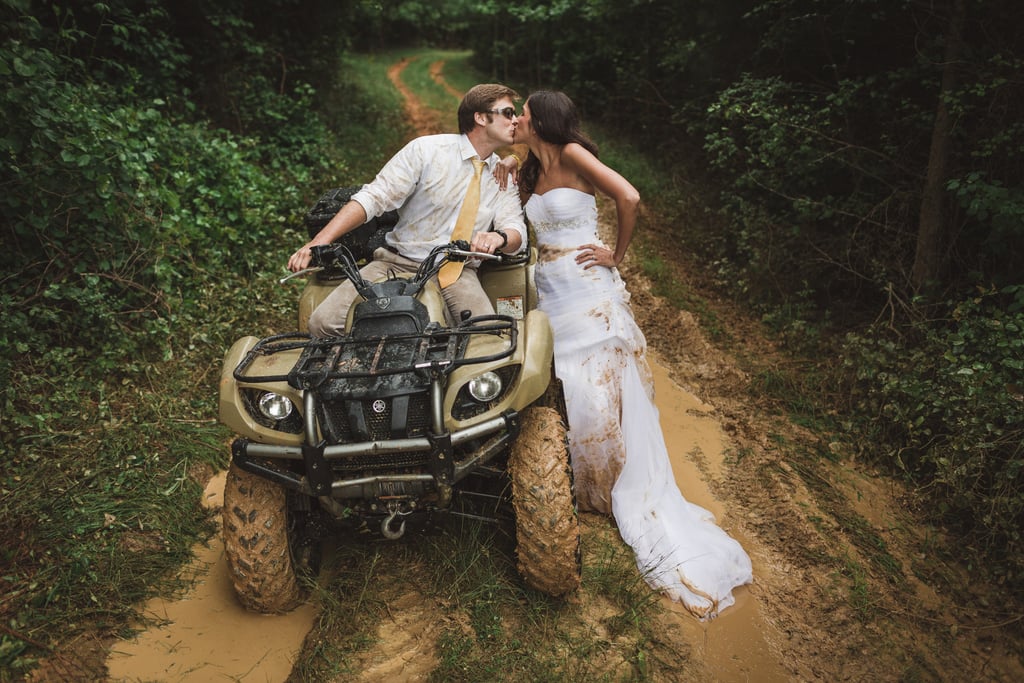 Muddy Trash-the-Dress Shoot