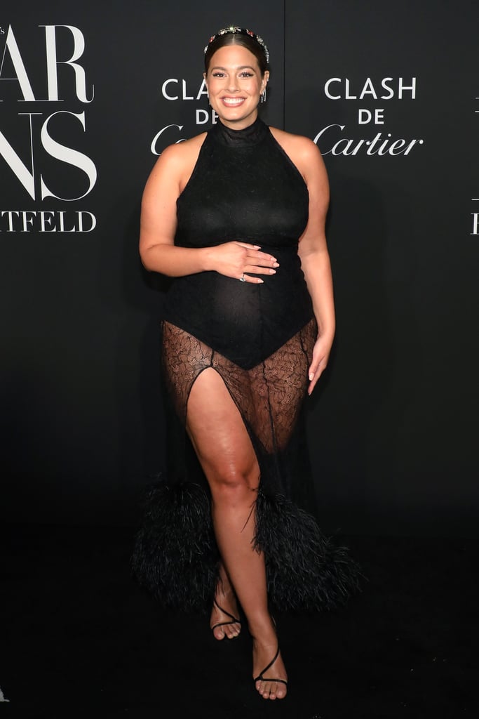 Ashley Graham at the Harper's Bazaar Icons Party in September