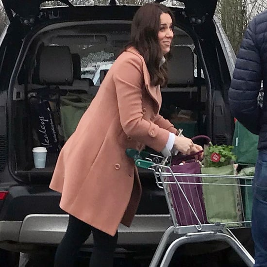 Kate Middleton Grocery Shopping in UK Pictures April 2018