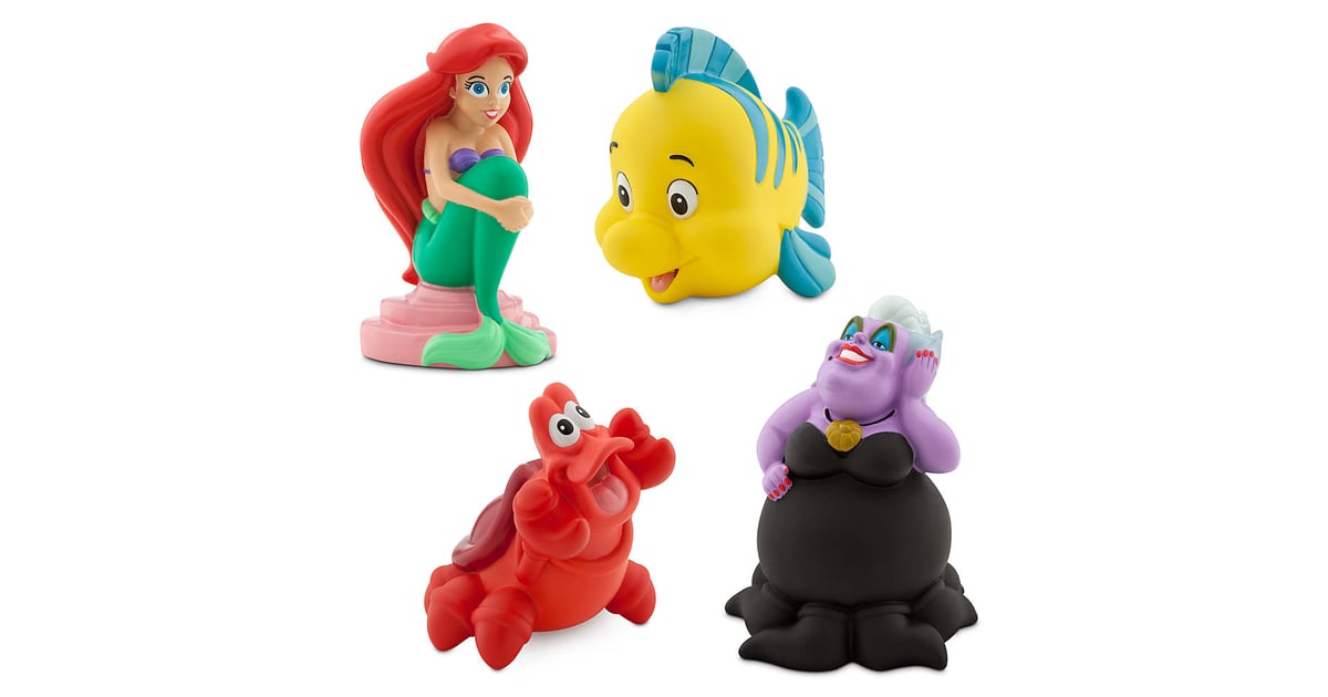 The Little Mermaid Squeeze Toy Set | Mermaid Toys For Kids | POPSUGAR ...