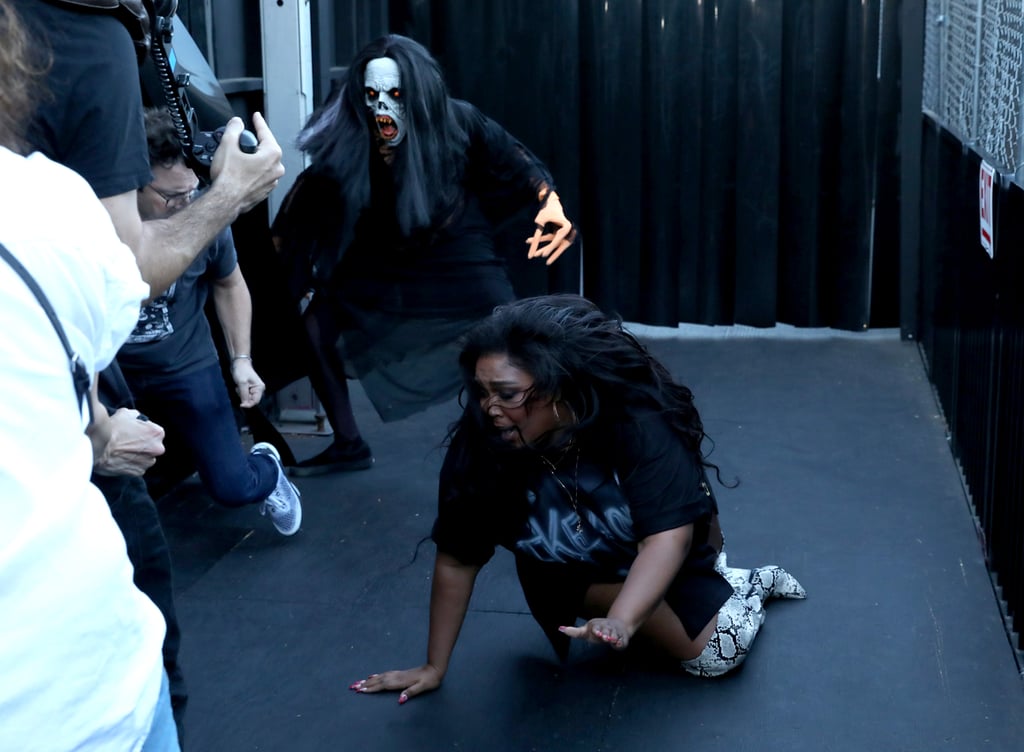 Lizzo Goes Through a Haunted House on The Ellen Show Video