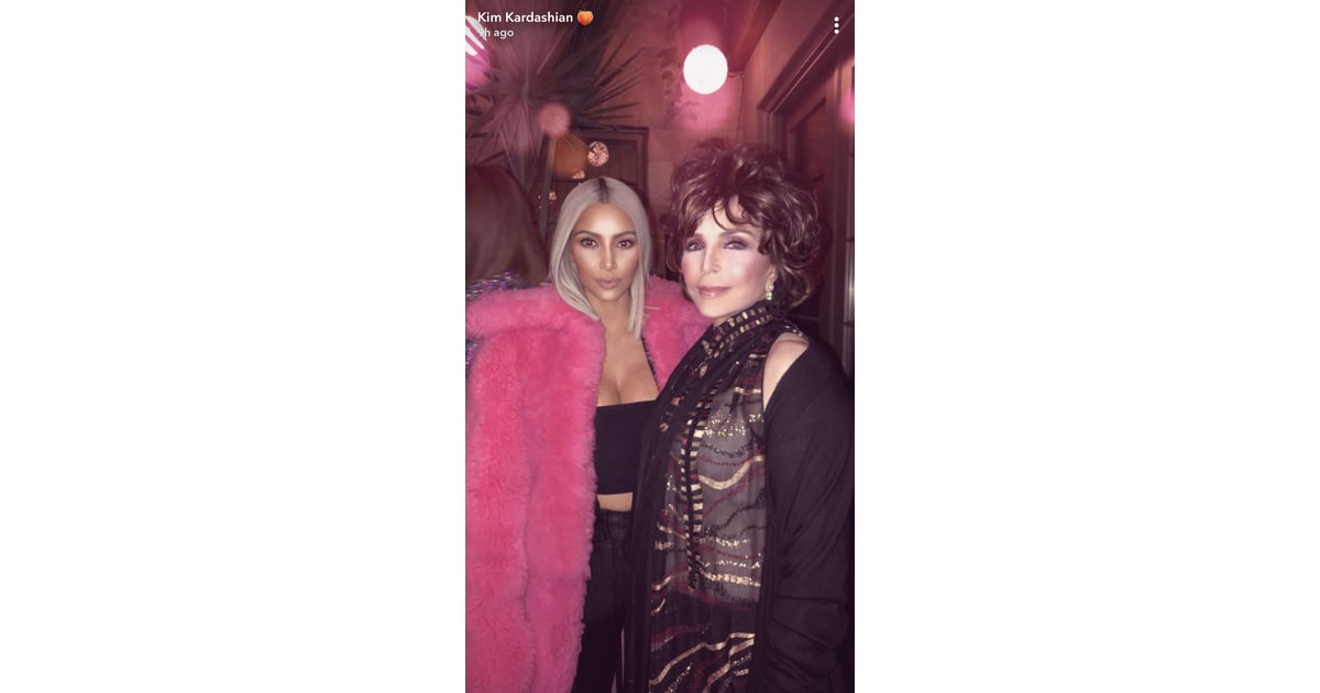 Jennifer Lopez and Kim Kardashian Taco Wednesday Party 2017 POPSUGAR Celebrity Photo 7