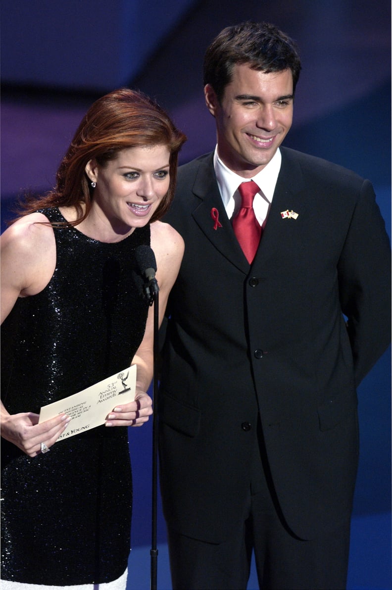 Debra Messing and Eric McCormack; 2001 Emmys