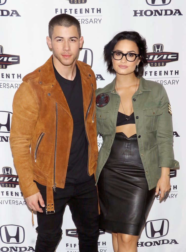Demi Lovato and Nick Jonas at Honda Event March 2016