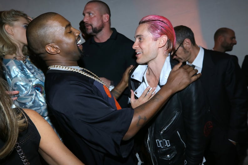 Kanye West and Jared Leto