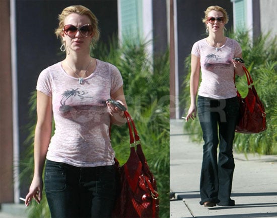 Britney Out Before Madonna Show