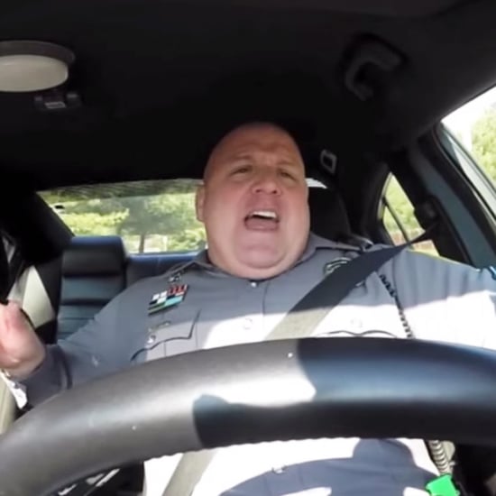 Cop Singing to Taylor Swift's "Shake It Off"