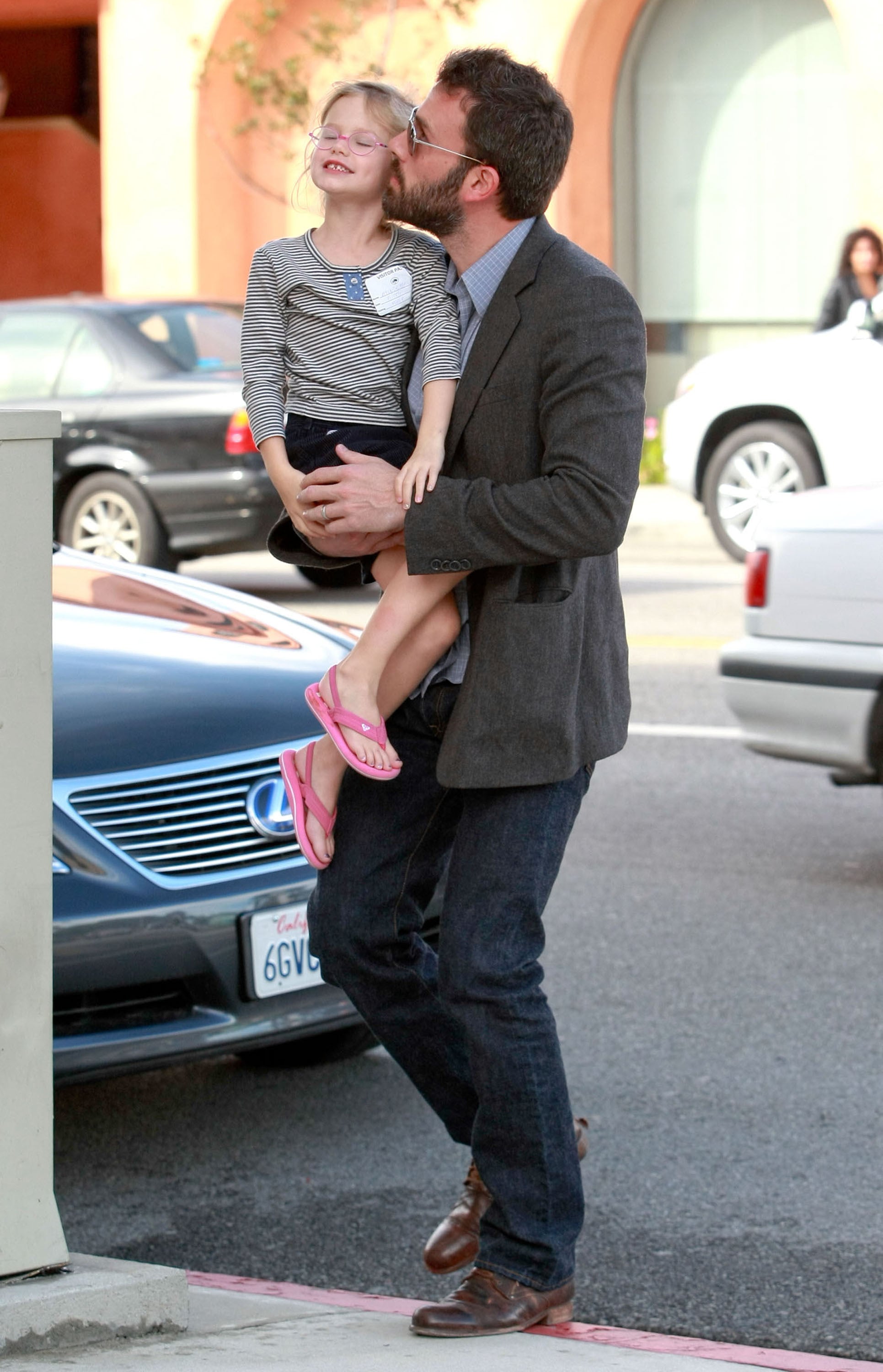 Pictures Of Ben Affleck And Jennifer Garner With Violet In La Popsugar Celebrity