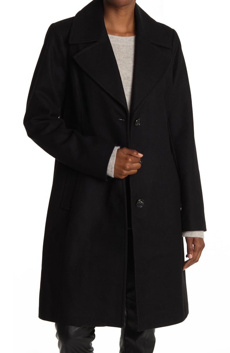 A Long Coat: Michael Kors Single Breasted Tailored Coat