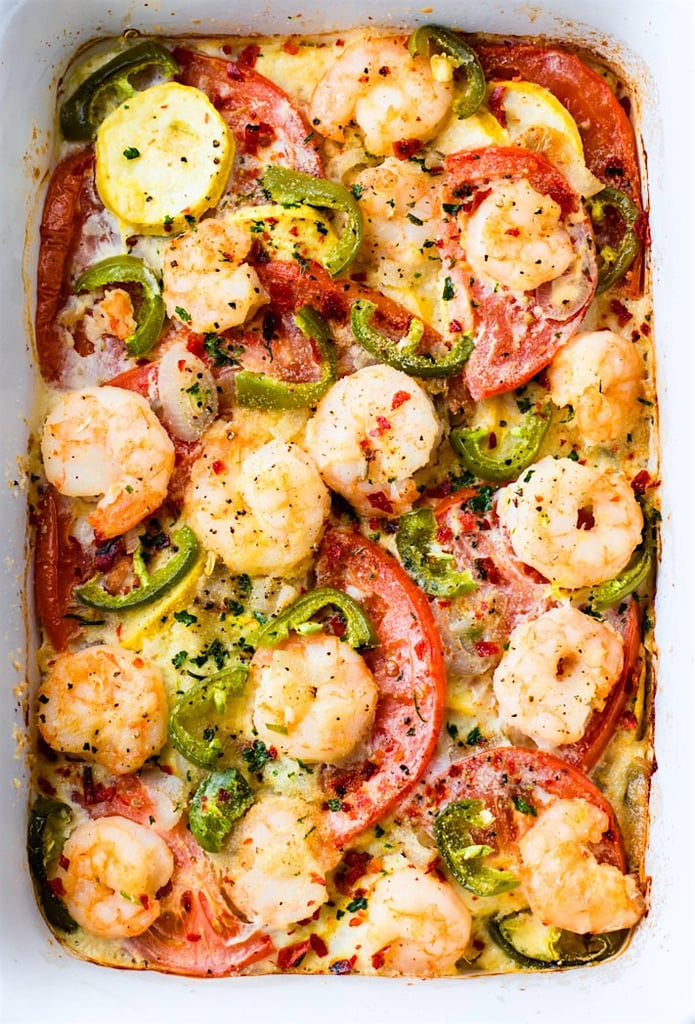 Jalapeño Shrimp Veggie Bake