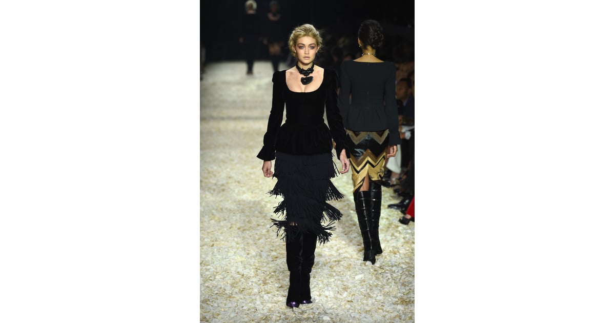 Gigi Hadid in the Tom Ford Runway Show | Tom Ford Fall 2015 Show in LA ...