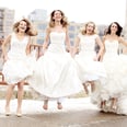 4 BFFs Wore Their Wedding Dresses For This Adorable Photo Shoot