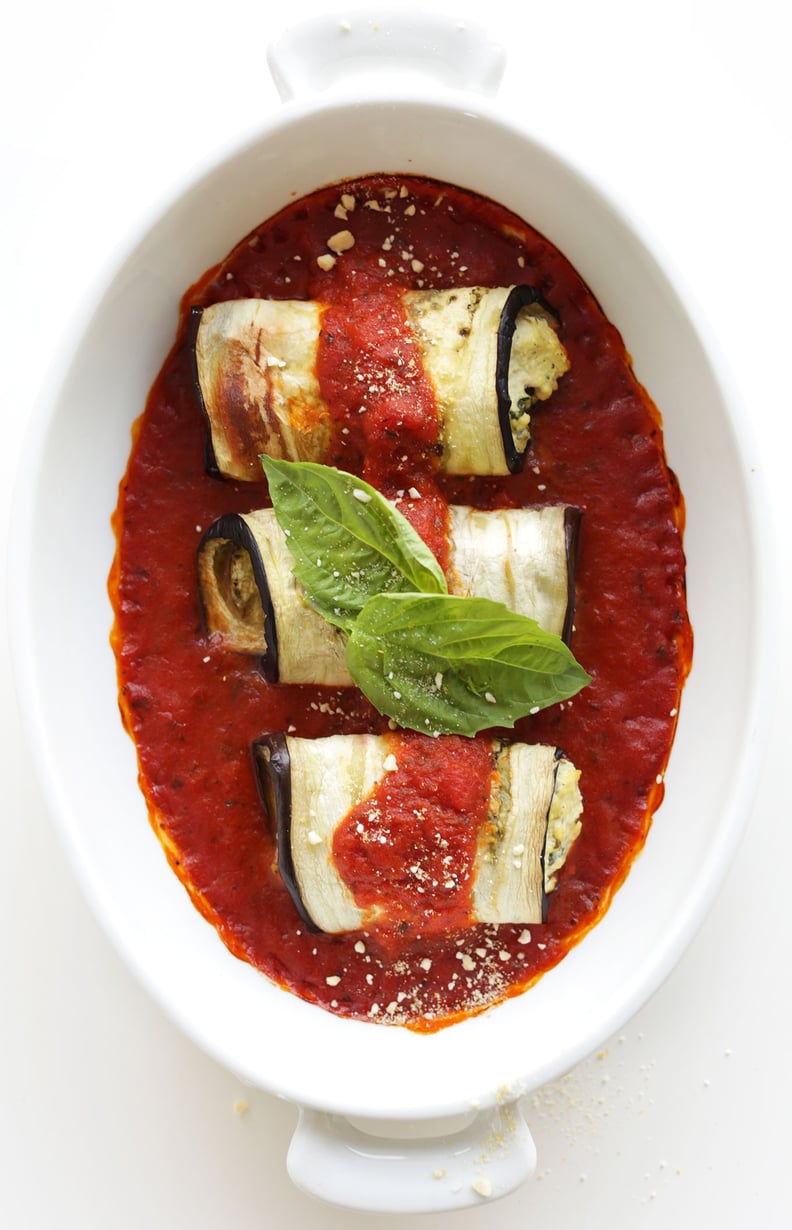 Vegan Eggplant Lasagna Roll-Ups