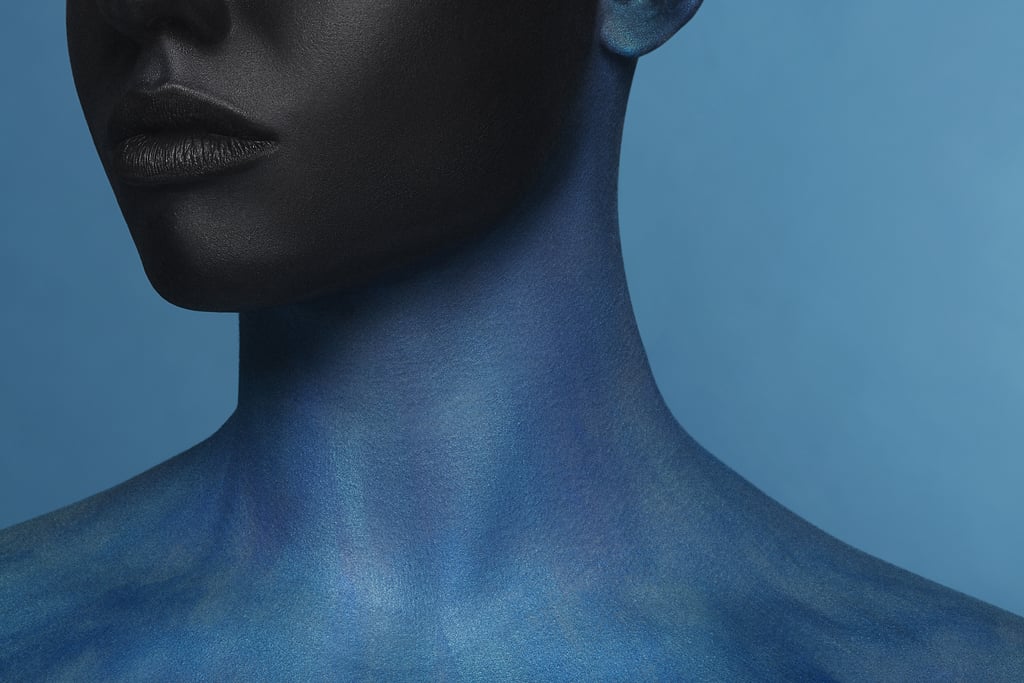 Makeup Face Art Inspired by Fish