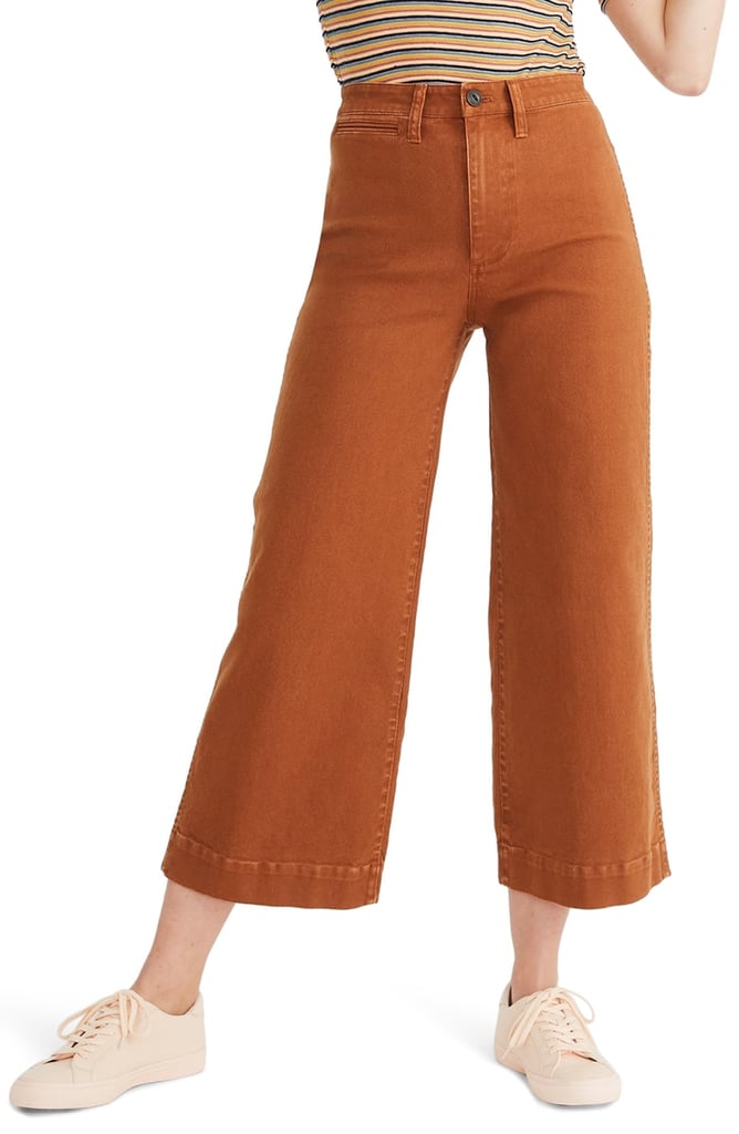 Madewell Emmett Crop Wide Leg Pants