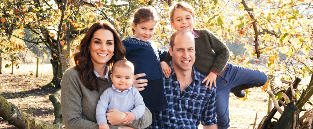 Prince William Kate Middleton Family Christmas Card Photo 2018