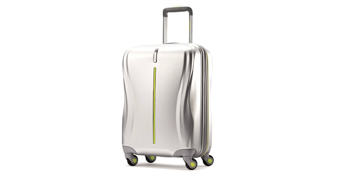 American Tourister Avatar 20Inch Hardside Carry On Suitcase in Silver