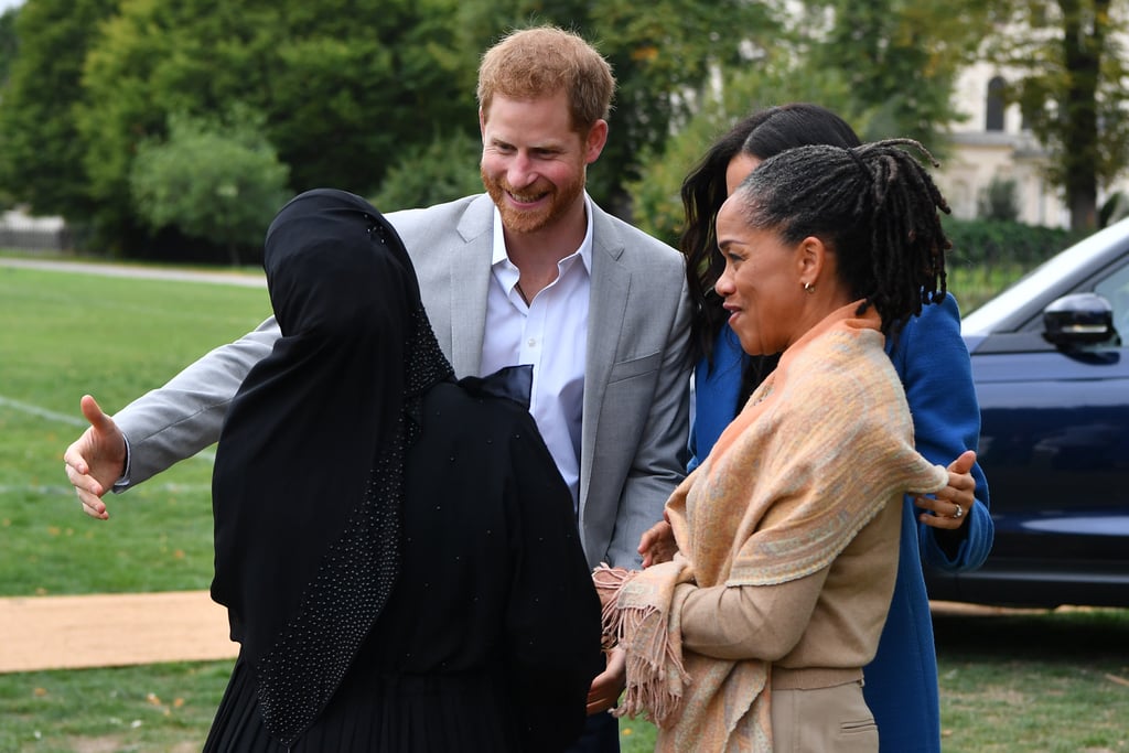 Prince Harry Taking Samosas at Meghan Markle Cookbook Event