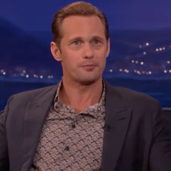 Alexander Skarsgard Talks Drag Queen Photo on Conan Video