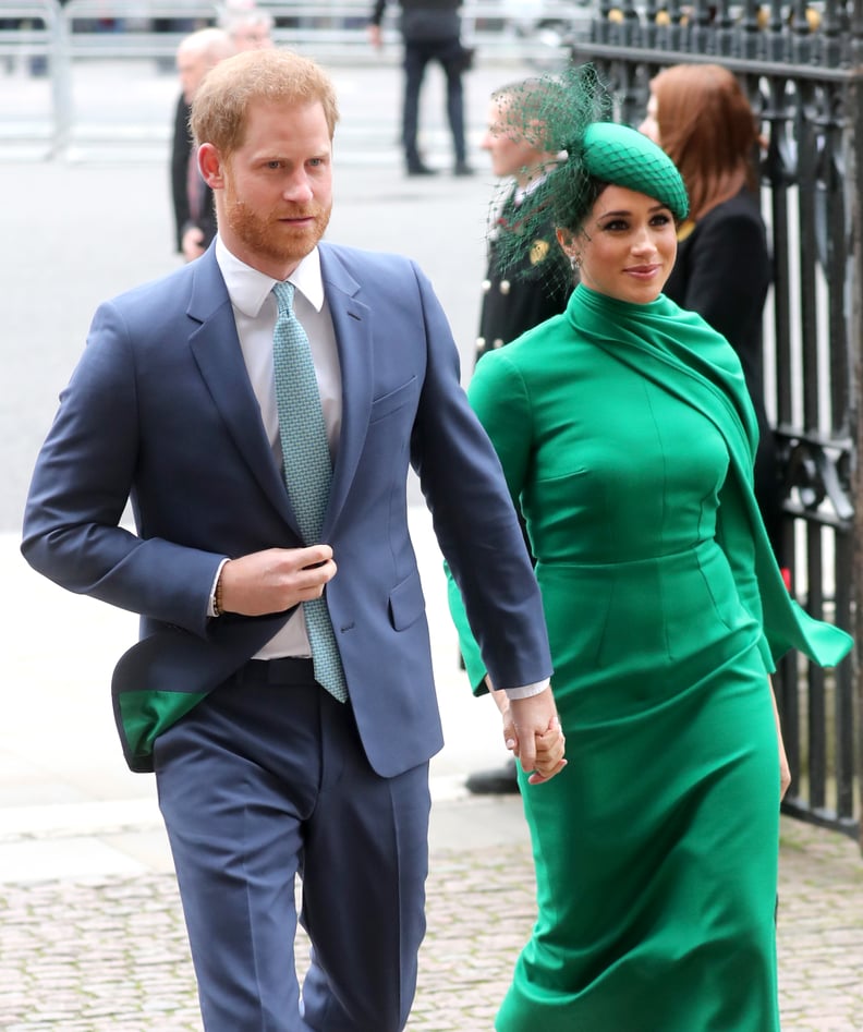 Prince Harry and Meghan Markle at Commonwealth Day Service 2020