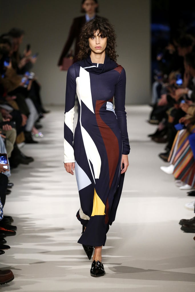 Victoria Beckham Wearing Graphic Print Outfit | POPSUGAR Fashion