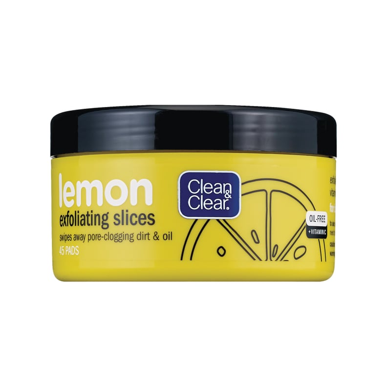 Clean and Clear Lemon Exfoliating Facial Pads With Vitamin C