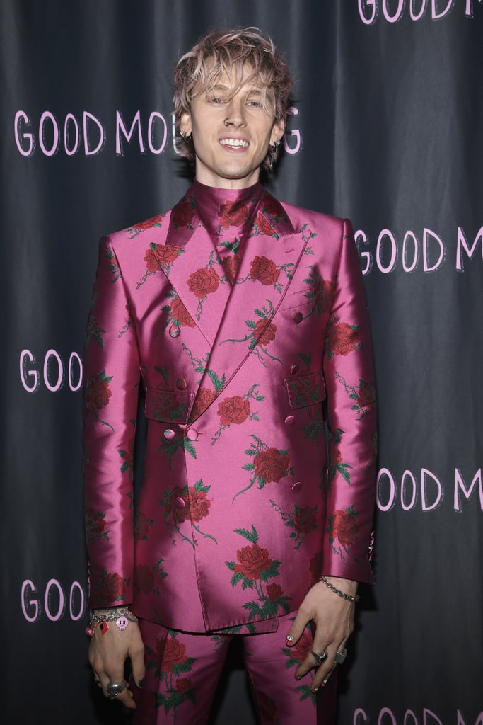 Megan Fox and MGK's Pink Outfits at Good Mourning Premiere