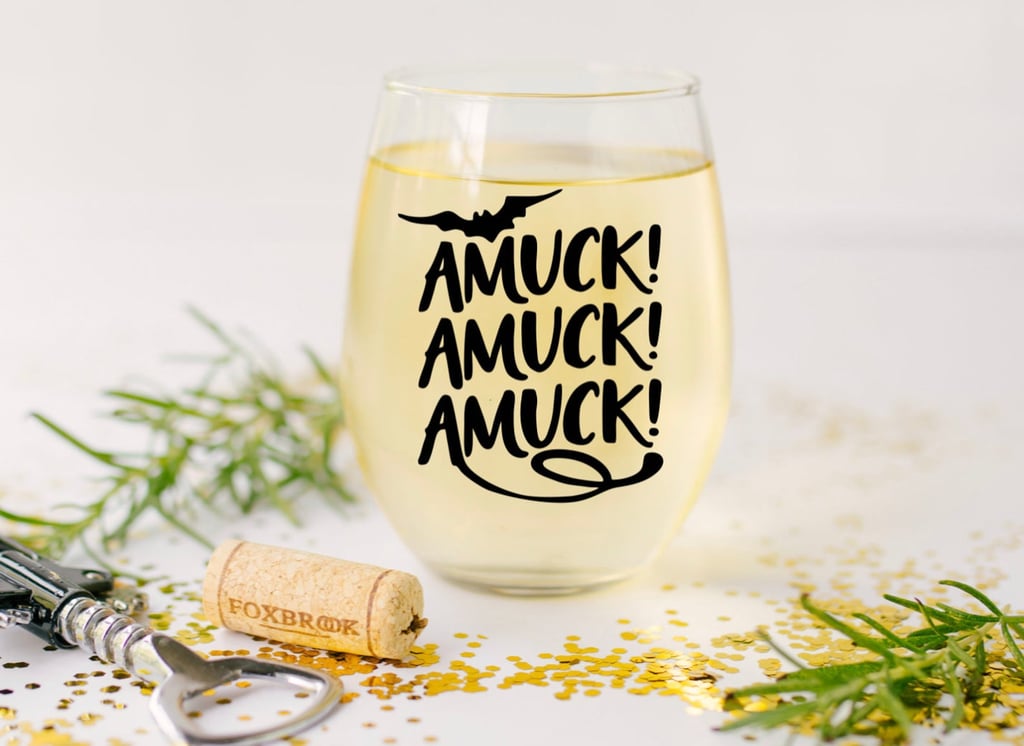 Hocus Pocus Amuck! Wine Glass