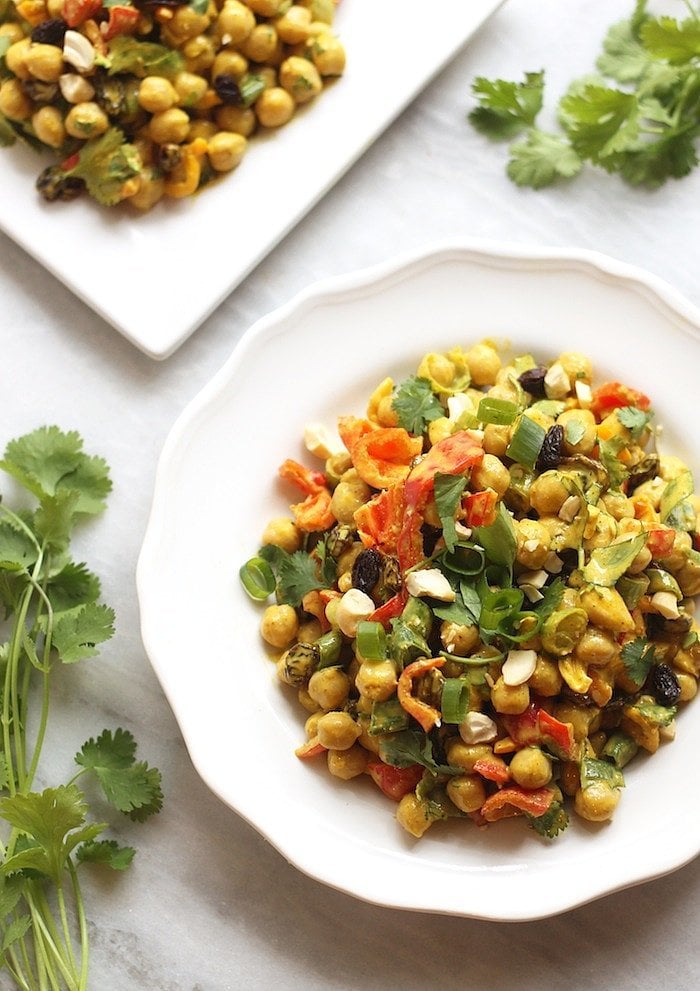 Curried Chickpea Salad