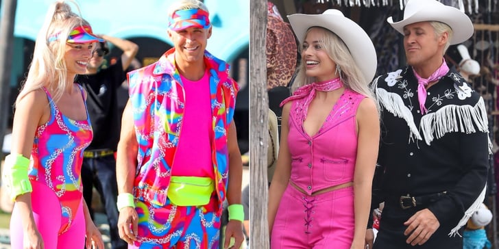 See Margot Robbie and Ryan Gosling Dressed as Barbie and Ken | POPSUGAR ...