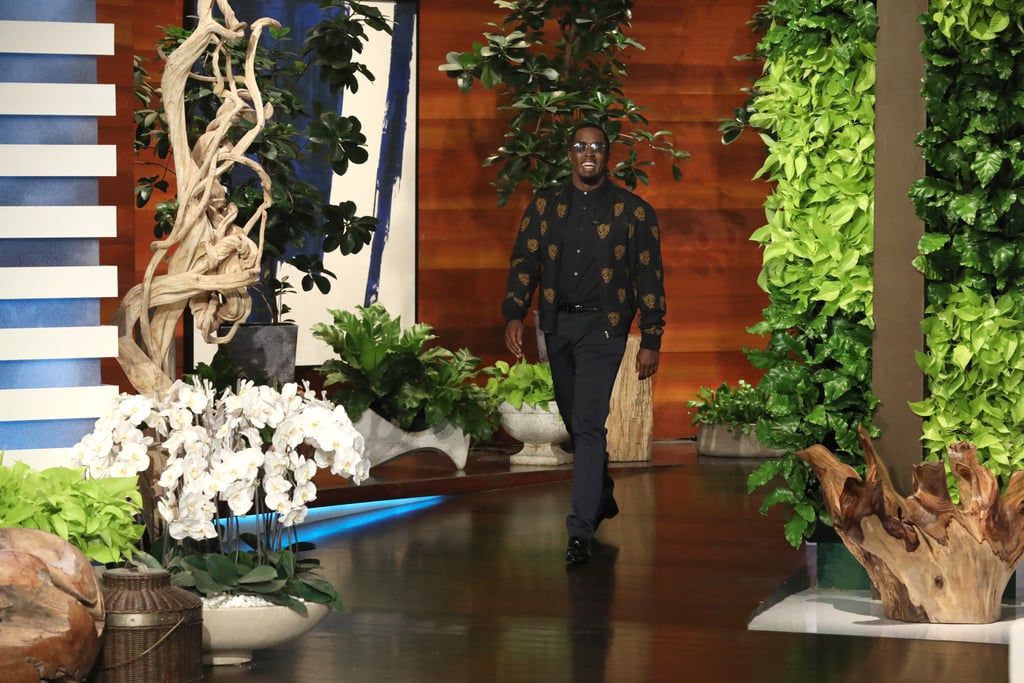 Sean Diddy Combs Scared by a Clown on Ellen 2018