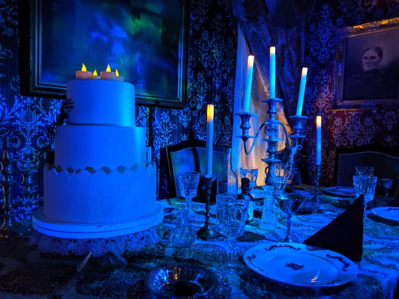 The Haunted Mansion-Inspired Halloween Dining Room