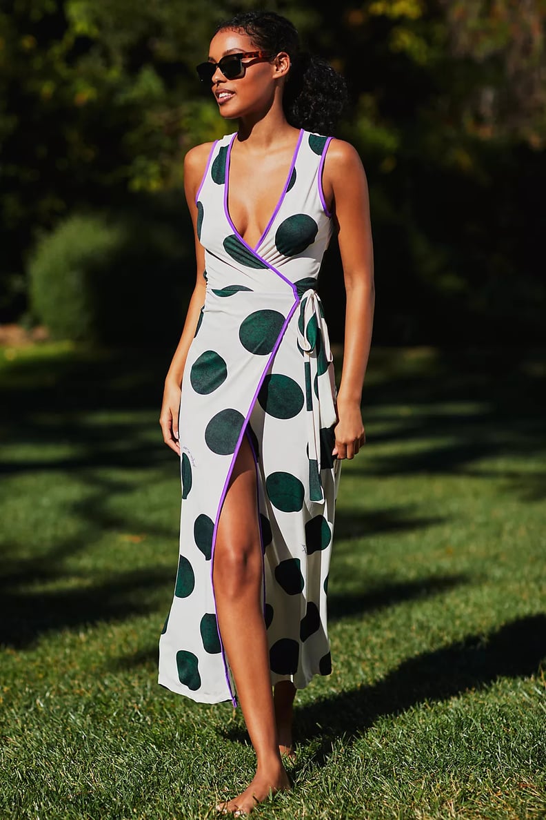 Hot For the Spots: Agua de Coco Cover-Up Maxi Dress