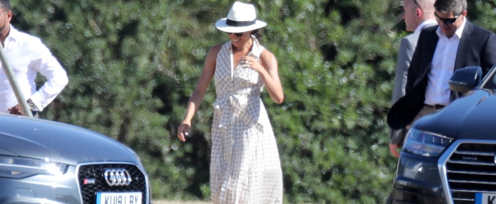 Meghan Markle's Yellow Plaid Dress 2018
