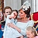 Kate Middleton Soothes Princess Charlotte June 2018