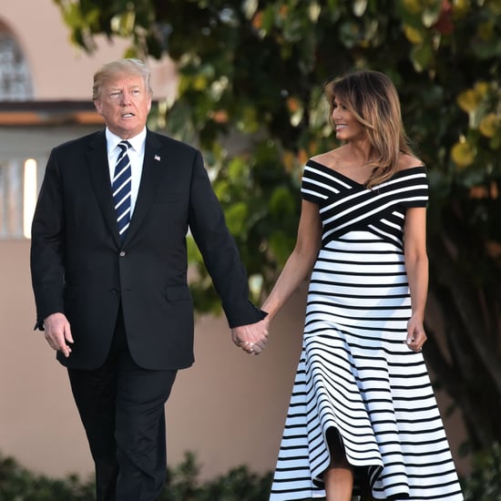 Melania Trump's Carolina Herrera Striped Dress