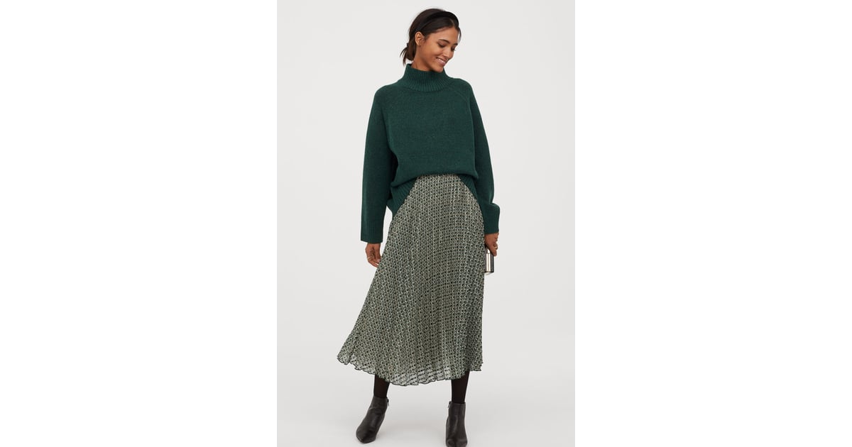 H&M Pleated Skirt Best H&M Clothes and Accessories 2020 POPSUGAR