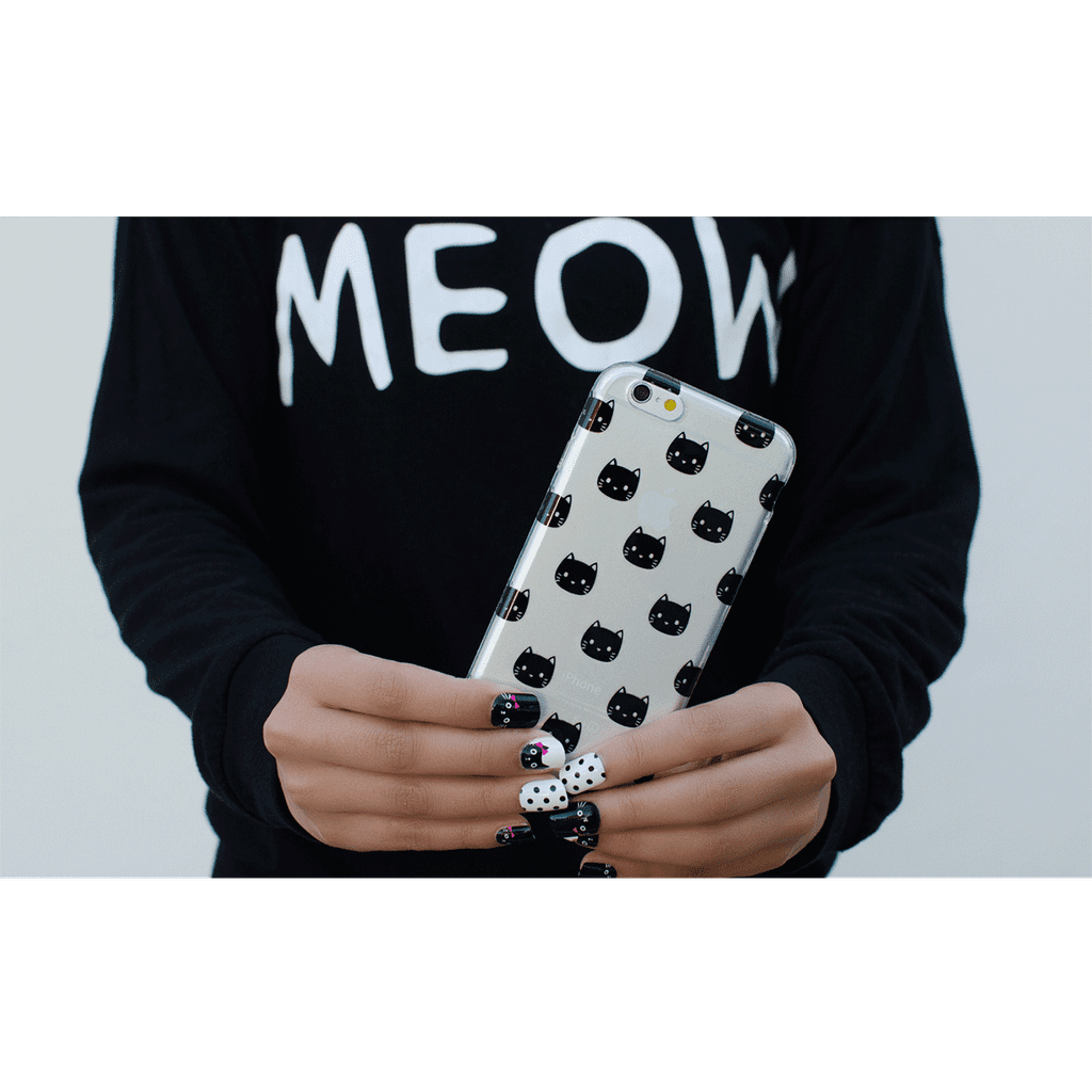 Ankit Clear 'Black Cat' iPhone 6 Case ($20)
